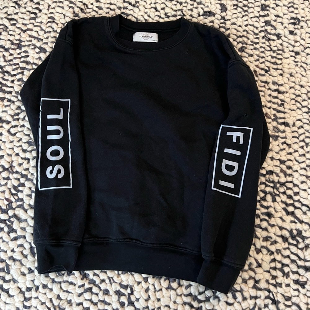 SoulCycle Womens Crewneck Sweater Size M